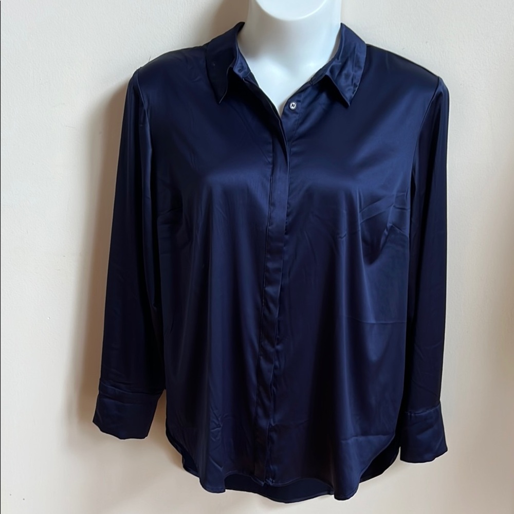 Lane Bryant Midnight Blue Top